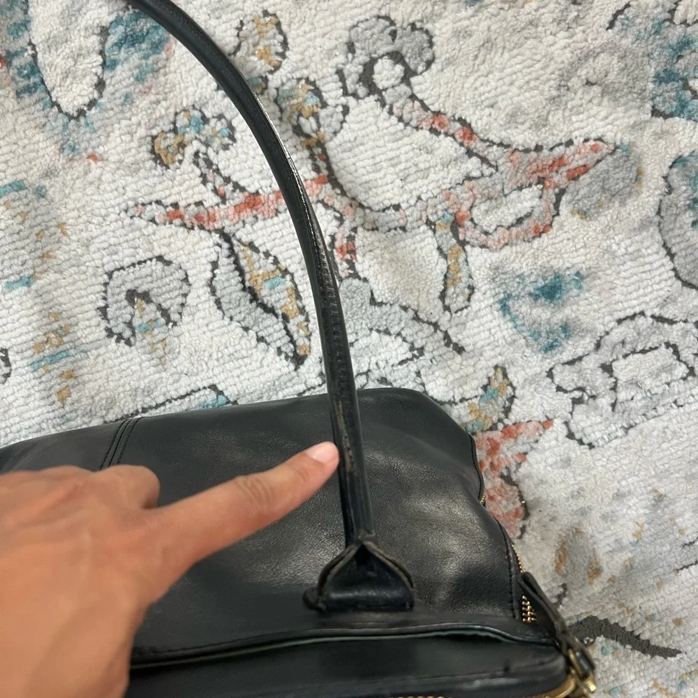 Vintage Made in Italy Leather Bag - Picture 10 of 12